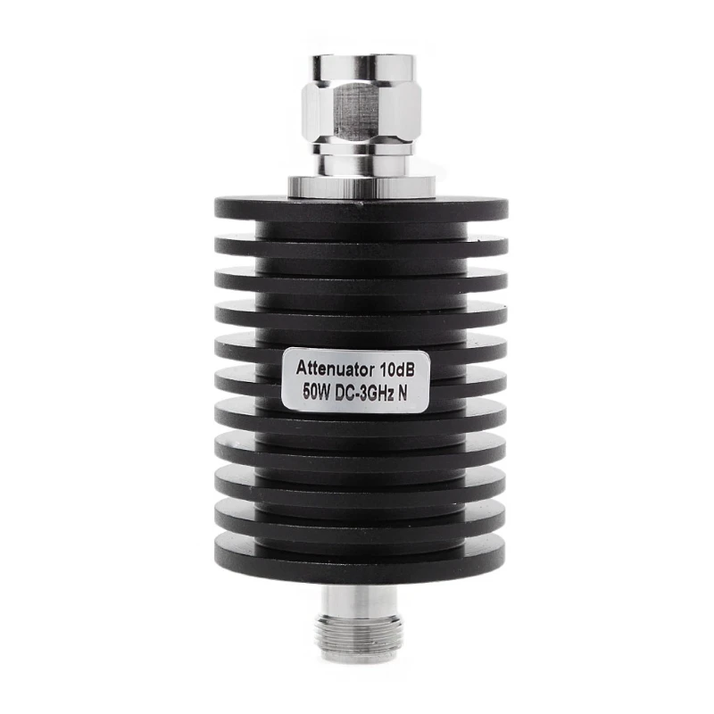 50W N Type DC-3GHz Coaxial Fixed Attenuator Frequency 3GHz N Fixed Connectors
50W N Type DC-3GHz Coaxial Fixed Attenuator Frequency 3GHz N Fixed Connectors