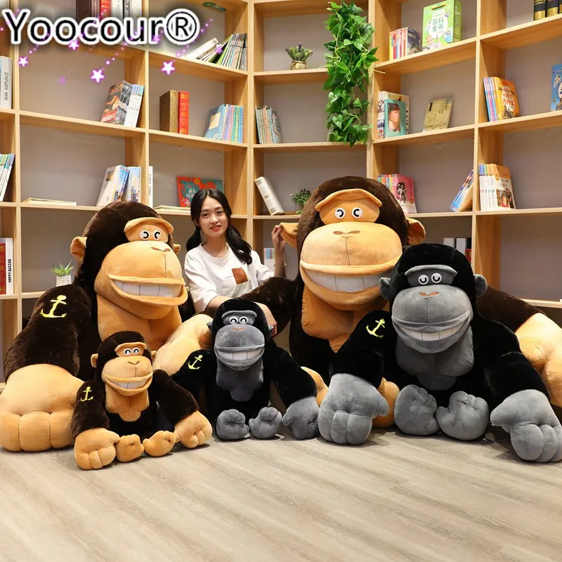 1PC 50/60cm Giant Cartoon Long Arm Orangutan Plush Toy Stuffed Soft Big Mouth Monkey King Kong Doll Kid Children Birthday Gifts
1PC 50/60cm Giant Cartoon Long Arm Orangutan Plush Toy Stuffed Soft Big Mouth Monkey King Kong Doll Kid Children Birthday Gifts