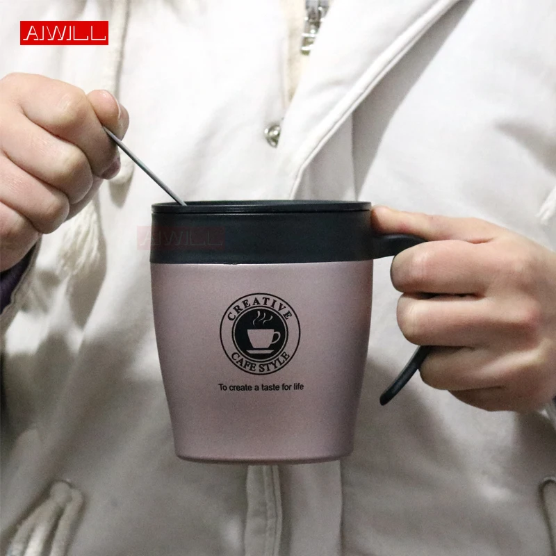 AIWILL Stainless Steel Thermos Mugs Office Cup With Handle With Lid With Spoon Insulated Tea mug Thermos Cup Office Thermoses
AIWILL Stainless Steel Thermos Mugs Office Cup With Handle With Lid With Spoon Insulated Tea mug Thermos Cup Office Thermoses