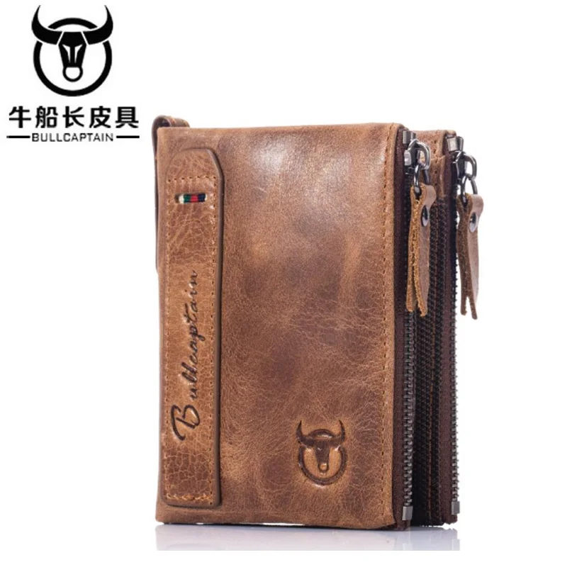 BULLCAPTAIN New Men Wallets Small Money Purses Wallets New Design Dollar Price Top Men Thin Wallet With Coin Bag Zipper Wallet
BULLCAPTAIN New Men Wallets Small Money Purses Wallets New Design Dollar Price Top Men Thin Wallet With Coin Bag Zipper Wallet