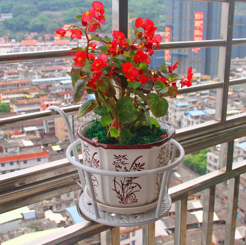 2Pcs Iron Pot Trays Balcony Flower Box Flower Railings Guardrail Hanger Hanging Basket Green Nacelle
2Pcs Iron Pot Trays Balcony Flower Box Flower Railings Guardrail Hanger Hanging Basket Green Nacelle