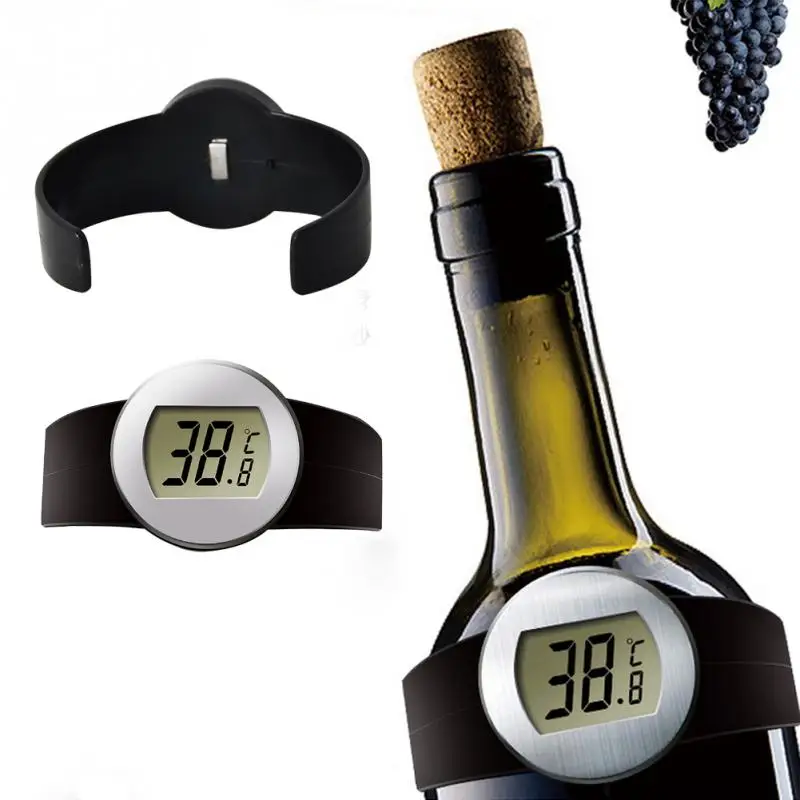 Bar Household Tool Digital Red Wine Thermometer with LED Display/Durability/Easy Operation For Wine Thermometers
Bar Household Tool Digital Red Wine Thermometer with LED Display/Durability/Easy Operation For Wine Thermometers