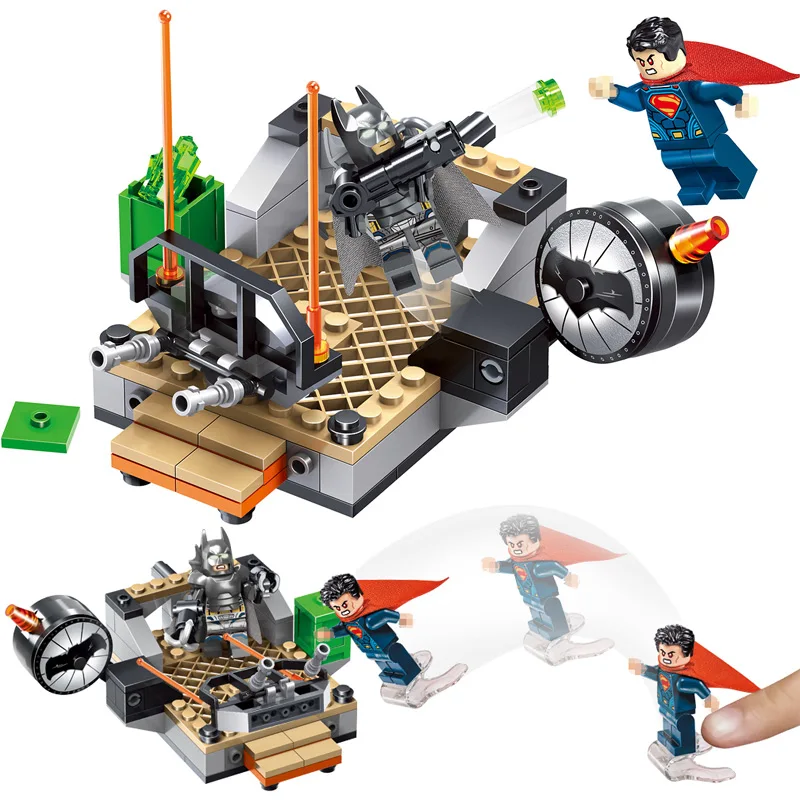 Marvel Super Heroes Batman vs Superman Compatible Legoings Avengers Arms Creator Bricks Toys Figures for Children Boys
Marvel Super Heroes Batman vs Superman Compatible Legoings Avengers Arms Creator Bricks Toys Figures for Children Boys