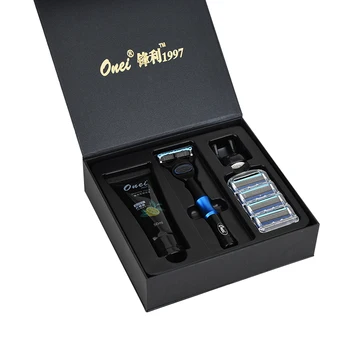 F5 Razor Five Layer Balde Beard Removeal Grooming Tool Set Shaving Cream Kits Plastic Holder Gift Box
F5 Razor Five Layer Balde Beard Removeal Grooming Tool Set Shaving Cream Kits Plastic Holder Gift Box