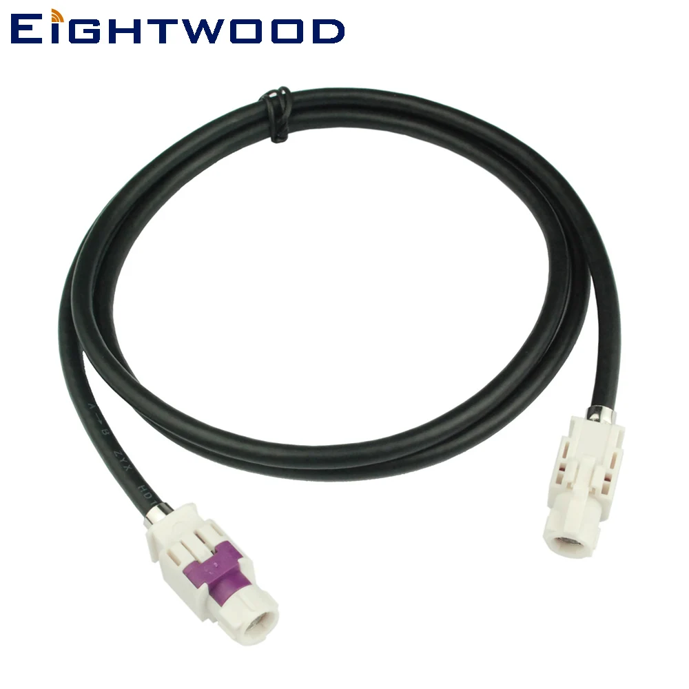 Eightwood Vehicle High-speed Transmission Connections Cable FAKRA HSD B Female to LVDS 120cm Shielded Dacar 535 4-Core | Автомобили и
