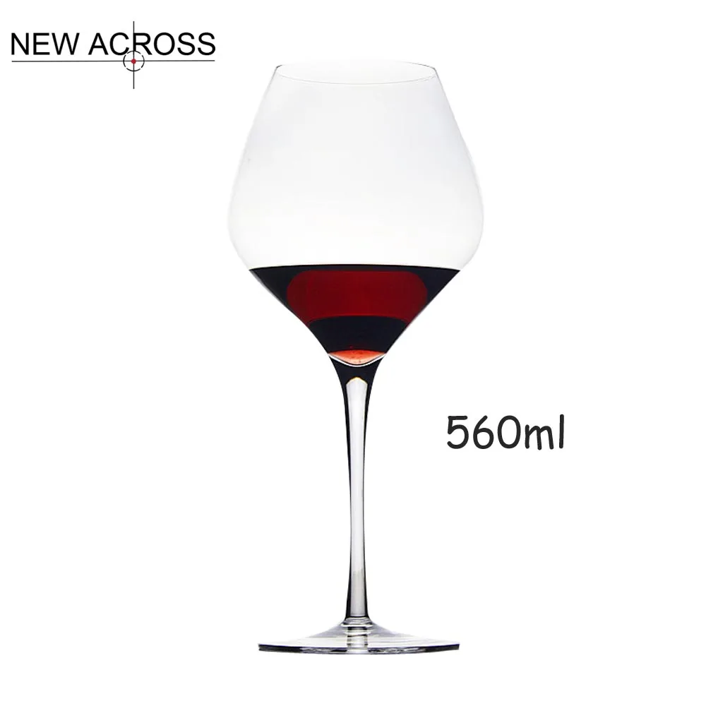 Image Lead free crystal red wine glass cup set wine cup hanap Large 6 with worldwide shipping free