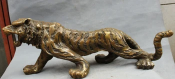 USPS to USA S1334 30" Chinese Bronze Folk Animals Year Zodiac Wealth Feral Ferocious Tiger Statue
USPS to USA S1334 30" Chinese Bronze Folk Animals Year Zodiac Wealth Feral Ferocious Tiger Statue