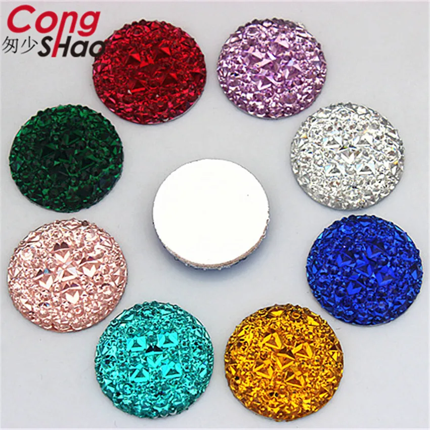 Cong Shao 50PCS 25mm Colorful Round flat back Beads stones and crystals Resin Rhinestone applique DIY Wedding Dress Button CS670
Cong Shao 50PCS 25mm Colorful Round flat back Beads stones and crystals Resin Rhinestone applique DIY Wedding Dress Button CS670