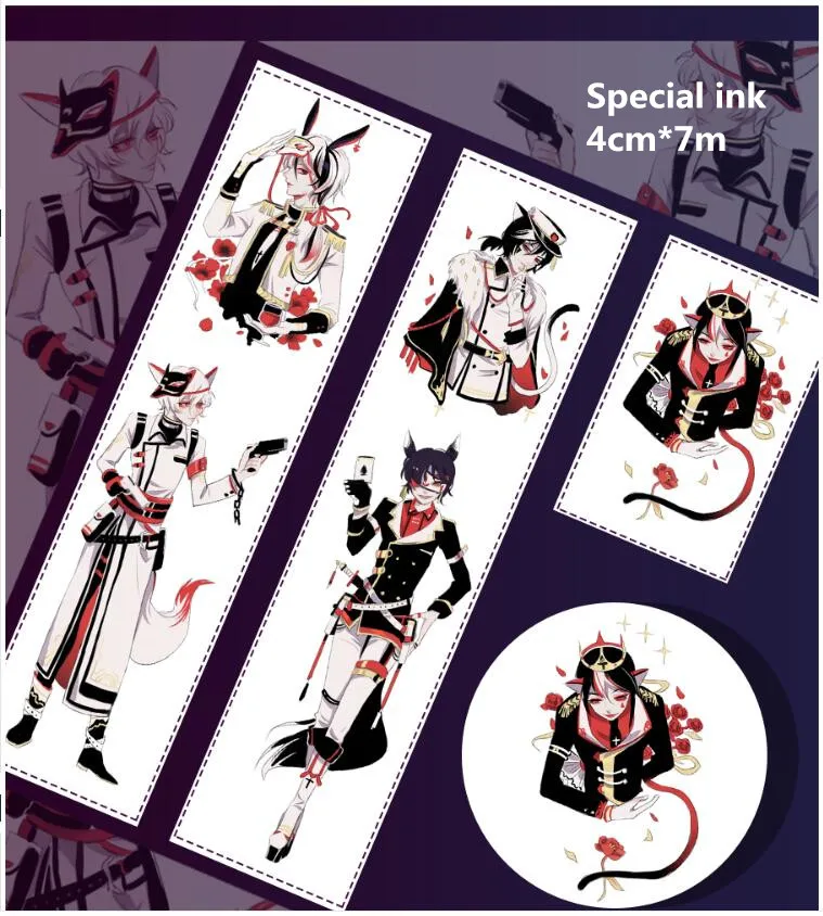 Dark style army uniform Orc 40mm wide Special ink decoration washi tape DIY scrapbooking masking tape
Dark style army uniform Orc 40mm wide Special ink decoration washi tape DIY scrapbooking masking tape