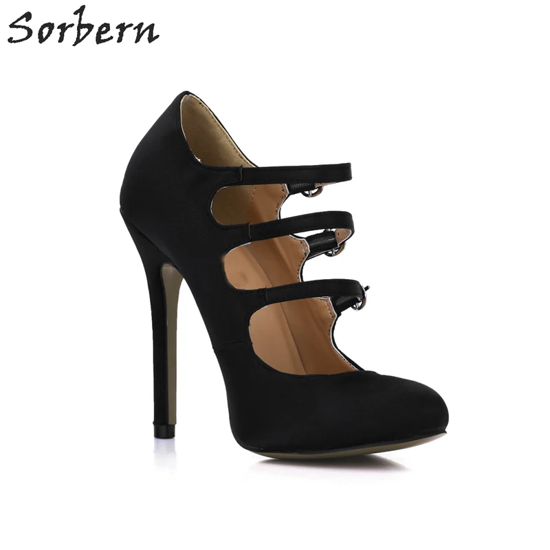 Sorbern Black Silk Women Pumps High Heels Slip On Shoes Ladies Stilettos Custom Colors Luxury Designer Shoes For Ladies Dress
Sorbern Black Silk Women Pumps High Heels Slip On Shoes Ladies Stilettos Custom Colors Luxury Designer Shoes For Ladies Dress