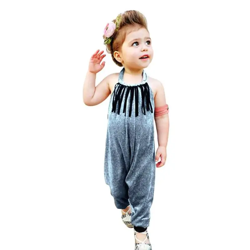 1Pc Baby Girls Jumpsuit Unisex Baby Romper Off Shoulder Kids Halter Velvet Tassel Infant Jumpsuits Backless Children Clothes
1Pc Baby Girls Jumpsuit Unisex Baby Romper Off Shoulder Kids Halter Velvet Tassel Infant Jumpsuits Backless Children Clothes