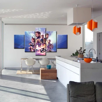 5 Panel Modular The Avengers 4 Endgame 2019 Hot New Marvel Superhero Movie Wall Art Painting Print On Canvas Poster Home Decor
5 Panel Modular The Avengers 4 Endgame 2019 Hot New Marvel Superhero Movie Wall Art Painting Print On Canvas Poster Home Decor