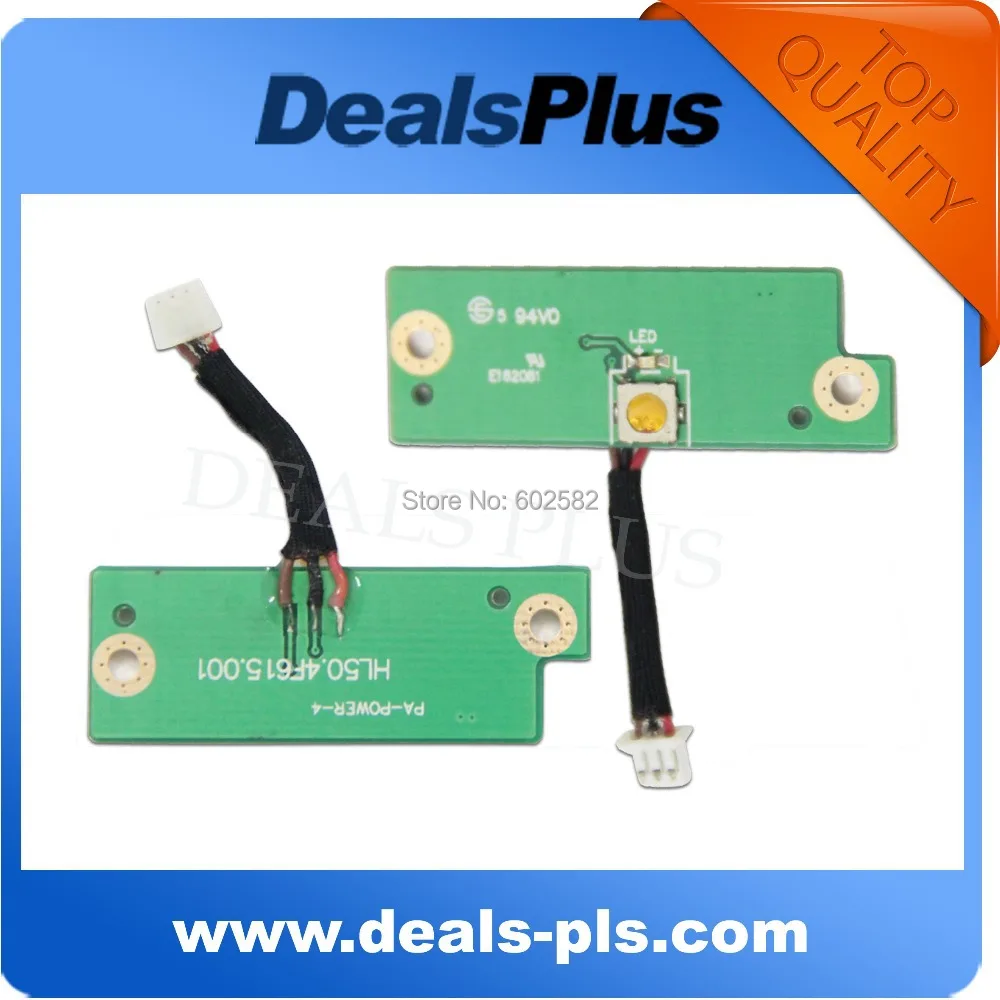 Laptop Power Button Switch Board with Cable for HP DV2000 DV2700 DV2500 Power Button Board 219021138AR0 417084-001
Laptop Power Button Switch Board with Cable for HP DV2000 DV2700 DV2500 Power Button Board 219021138AR0 417084-001