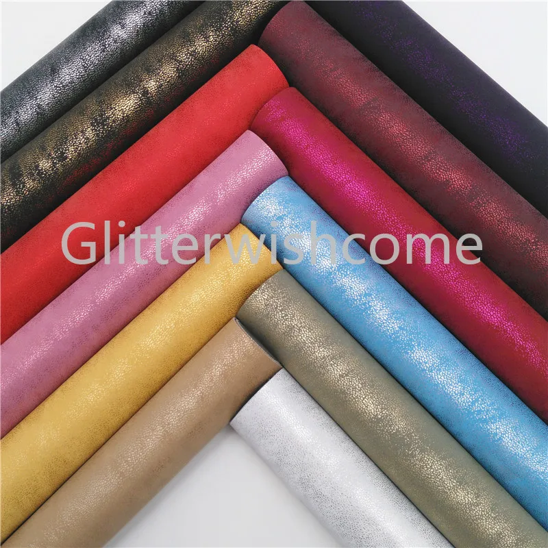 Glitterwishcome 21X29CM A4 Size Faux Leather Fabric, Synthetic Leather, Metallic PU Leather Fabric Sheets for Bows, GM405A
Glitterwishcome 21X29CM A4 Size Faux Leather Fabric, Synthetic Leather, Metallic PU Leather Fabric Sheets for Bows, GM405A
