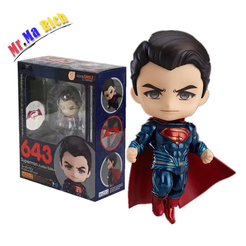 Nendoroid DC Superman 643 PVC Action Figure Collection Model Doll 10cm
Nendoroid DC Superman 643 PVC Action Figure Collection Model Doll 10cm