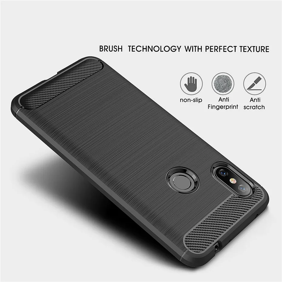 Redmi Note 6 Pro Case Silicon Carbon Fiber TPU Cover For Xiaomi Redmi Note 6 Pro Shockproof Phone Case Xiomi Redmi 6A 6 Pro 6pro
Redmi Note 6 Pro Case Silicon Carbon Fiber TPU Cover For Xiaomi Redmi Note 6 Pro Shockproof Phone Case Xiomi Redmi 6A 6 Pro 6pro