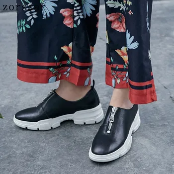 Zorssar Brand Women Loafers Plus Size Platform Slip On Flat Casual Shoes For Female Genuine Leather Moccasins Female Footwear
Zorssar Brand Women Loafers Plus Size Platform Slip On Flat Casual Shoes For Female Genuine Leather Moccasins Female Footwear
