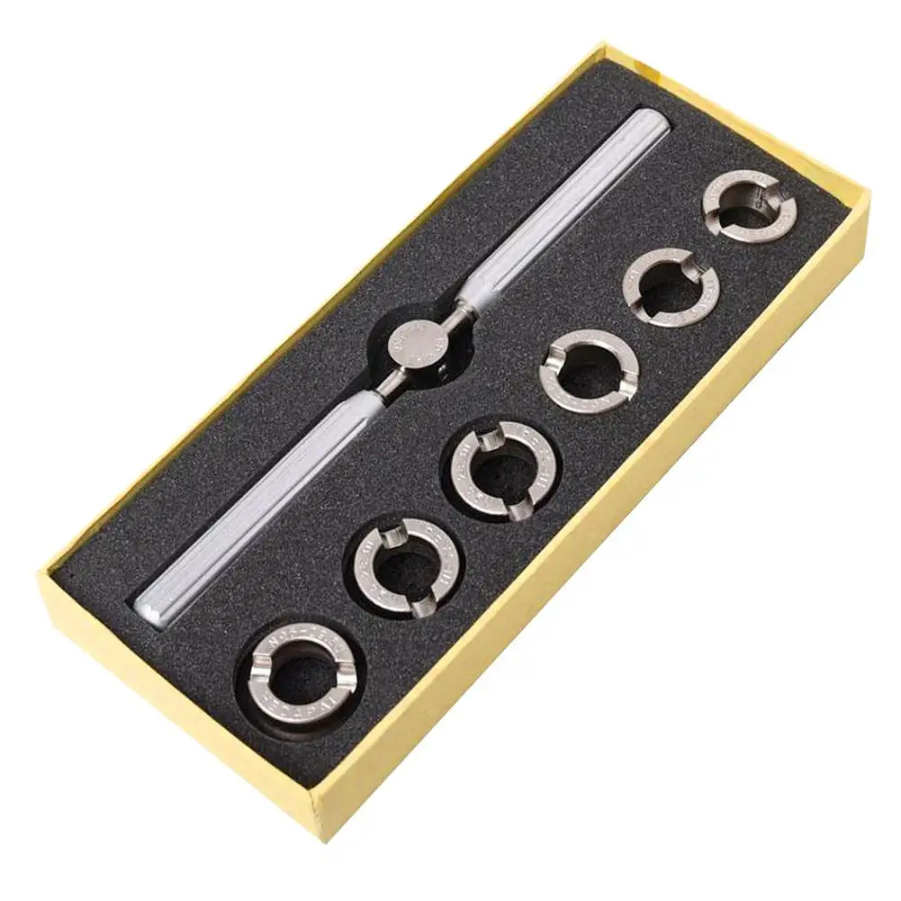 Quality Watch Screw Back Case Cover Opener Remover Wrench Dies Repairer Tool Set For Rolex Watchmaker Open Battery Change Tools
Quality Watch Screw Back Case Cover Opener Remover Wrench Dies Repairer Tool Set For Rolex Watchmaker Open Battery Change Tools