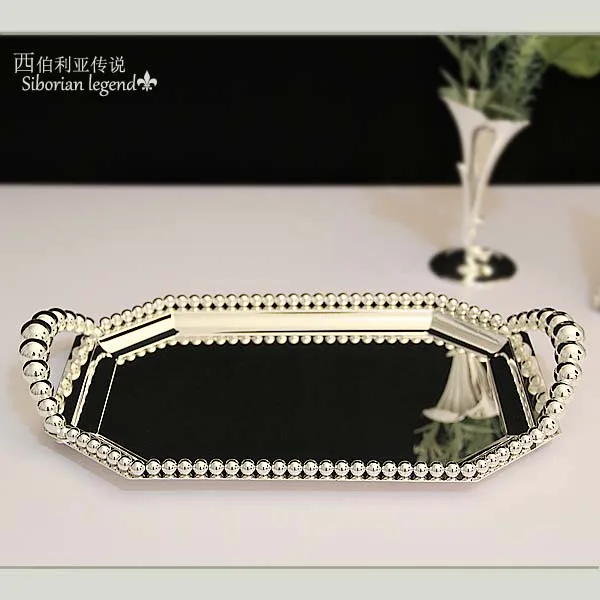 fashion 3127 iron beads pallet with handle rectangular fruit tray cake pan dessert plate pasty rack wedding table decoration
fashion 3127 iron beads pallet with handle rectangular fruit tray cake pan dessert plate pasty rack wedding table decoration