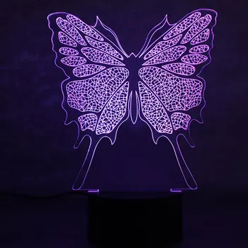 Colorful 3D Night Light Butterfly Night Light Eye Care LED Light Bedside Night Lamp Home Decoration Birthday Gift
Colorful 3D Night Light Butterfly Night Light Eye Care LED Light Bedside Night Lamp Home Decoration Birthday Gift