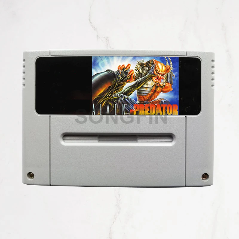 Alien vs. Predator 16 bit 46 Pin Super Game Cartridge for Japanese Version Game Console
Alien vs. Predator 16 bit 46 Pin Super Game Cartridge for Japanese Version Game Console