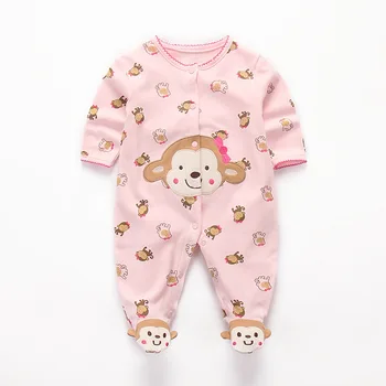Baby Girl Romper Baby Rompers Stripe Clothes Embroidery Cartoon Pattern Butterfly Knot Newborn Romper Spring/autumn Jumpsuit
Baby Girl Romper Baby Rompers Stripe Clothes Embroidery Cartoon Pattern Butterfly Knot Newborn Romper Spring/autumn Jumpsuit
