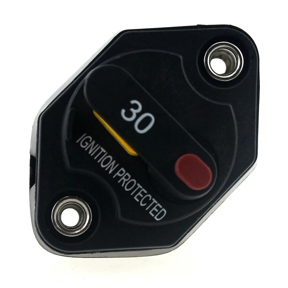 32V DC 30A AMP Car Truck RV Bus Ship Hand Switchable Reset Circuit Breaker Ignition Protected Marine Fuse Box
32V DC 30A AMP Car Truck RV Bus Ship Hand Switchable Reset Circuit Breaker Ignition Protected Marine Fuse Box