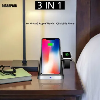 3-In-1 Phone Charger Holder for IPhone X XS Max XR 8 Wireless Magnetic Charging Dock Station for Air Pods Apple Watch 4 3 2 1
3-In-1 Phone Charger Holder for IPhone X XS Max XR 8 Wireless Magnetic Charging Dock Station for Air Pods Apple Watch 4 3 2 1