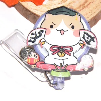 Hot Sales 1 Pieces Retractable Nurse Badge Reel Clip Cute Cartoon cat Animals Students Lanyards ID Name Card Badge Holder
Hot Sales 1 Pieces Retractable Nurse Badge Reel Clip Cute Cartoon cat Animals Students Lanyards ID Name Card Badge Holder