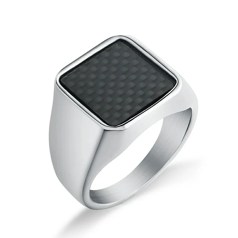 Men's Black Tungsten Carbide Rings for Men Jewelry with White Carbon Fiber Ring Stainless Steel Suqare Enamel Rings Jewelry Gift
Men's Black Tungsten Carbide Rings for Men Jewelry with White Carbon Fiber Ring Stainless Steel Suqare Enamel Rings Jewelry Gift