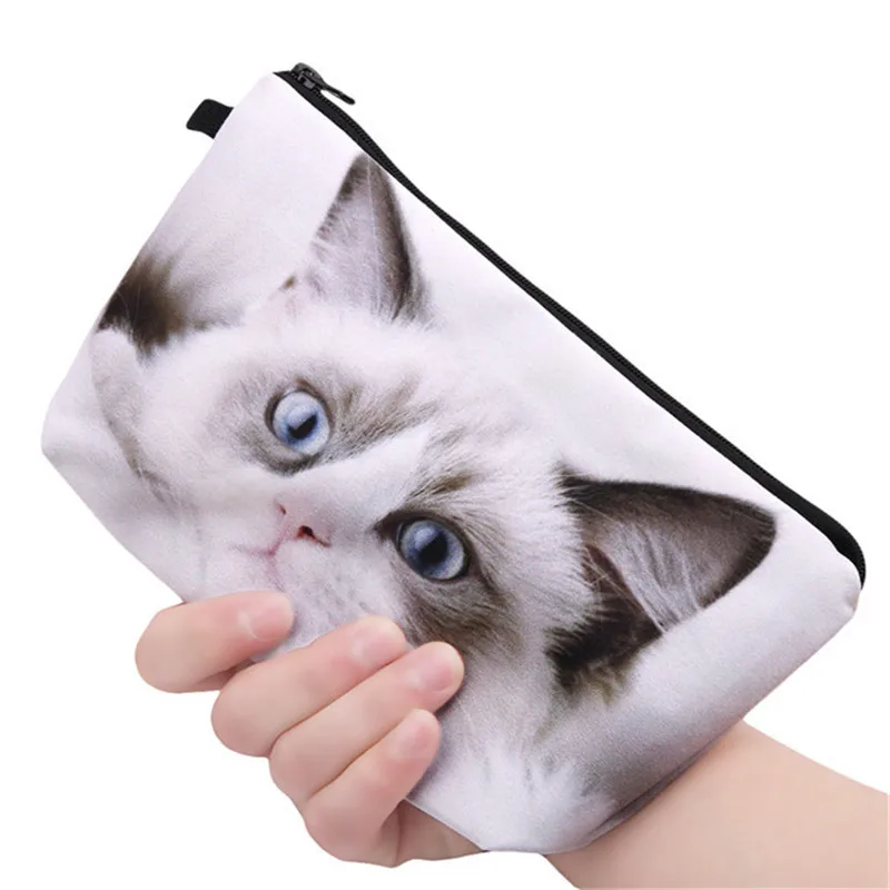 Cute 3D Printing Black Panda Cat Zipper Square Cosmetic Bags Travelling Makeup Bag Travel Ladies Pouch
Cute 3D Printing Black Panda Cat Zipper Square Cosmetic Bags Travelling Makeup Bag Travel Ladies Pouch