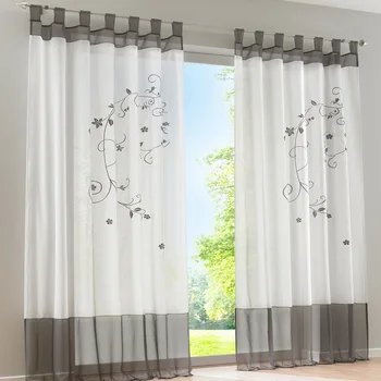 Embroidery Window Curtains Semi Voile Drapes Panels For Bedroom Living Room Balcony Kitchen Printed Sun-shading Curtain
Embroidery Window Curtains Semi Voile Drapes Panels For Bedroom Living Room Balcony Kitchen Printed Sun-shading Curtain