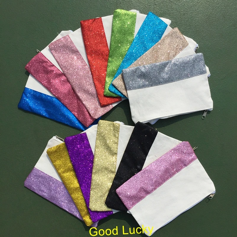 20pcs/lot promotional glitter popular sequins Personalize Monogram Canvas Glitter Cosmetic bag 14 colors mixed hot selling women
20pcs/lot promotional glitter popular sequins Personalize Monogram Canvas Glitter Cosmetic bag 14 colors mixed hot selling women