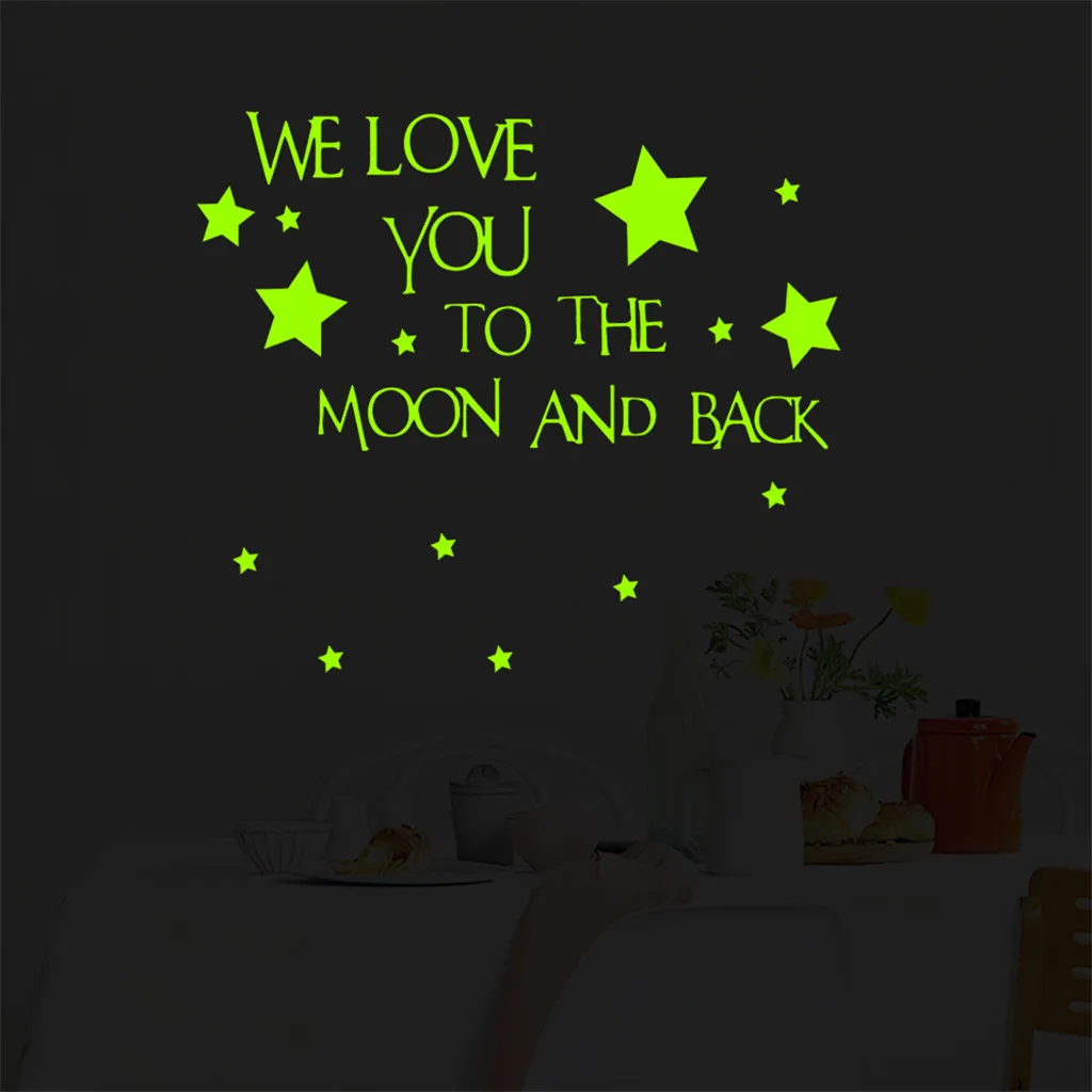 Written words Stars Creative Nightlight Sticker Family Decoration Luminous Wall Sticker Home Decoration3.02
Written words Stars Creative Nightlight Sticker Family Decoration Luminous Wall Sticker Home Decoration3.02
