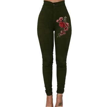 Sexy Women Skinny Floral Applique High Waist Stretch Slim Pencil Pants Trousers femme 2019 Jeans Pants Ladies c0401
Sexy Women Skinny Floral Applique High Waist Stretch Slim Pencil Pants Trousers femme 2019 Jeans Pants Ladies c0401