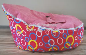 COVER ONLY, NO FILLINGS - PINK CIRCLE Baby Bean Bag Child Sofa Chair Cover Soft Snuggle Bed with Harness Strap
COVER ONLY, NO FILLINGS - PINK CIRCLE Baby Bean Bag Child Sofa Chair Cover Soft Snuggle Bed with Harness Strap