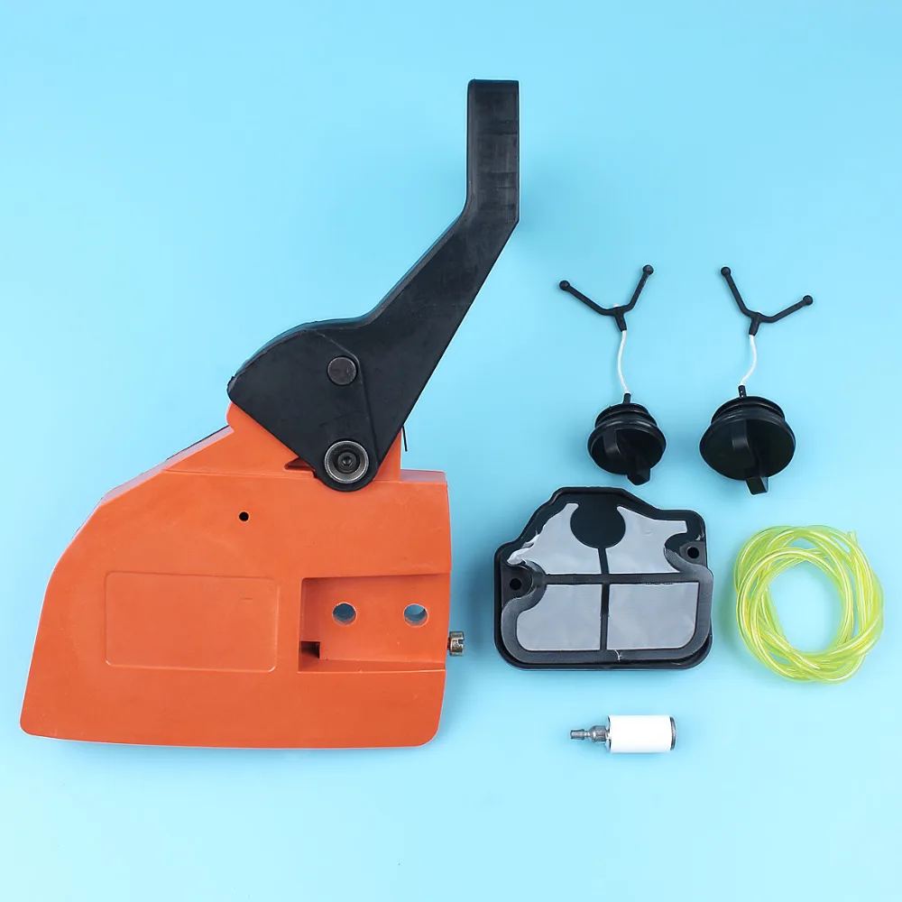 Chain Brake Handle Side Clutch Cover For HUSQVARNA 136 137 141 142 Chainsaw w/ Fuel Oil Cap Air Filter Fuel Hose Line
Chain Brake Handle Side Clutch Cover For HUSQVARNA 136 137 141 142 Chainsaw w/ Fuel Oil Cap Air Filter Fuel Hose Line