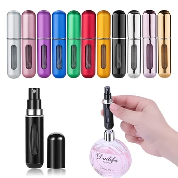 MUBTF - 5ml Portable Mini Refillable Perfume Bottle With Spray Scent Pump Empty Cosmetic Containers Spray Atomizer Bottle
MUBTF - 5ml Portable Mini Refillable Perfume Bottle With Spray Scent Pump Empty Cosmetic Containers Spray Atomizer Bottle