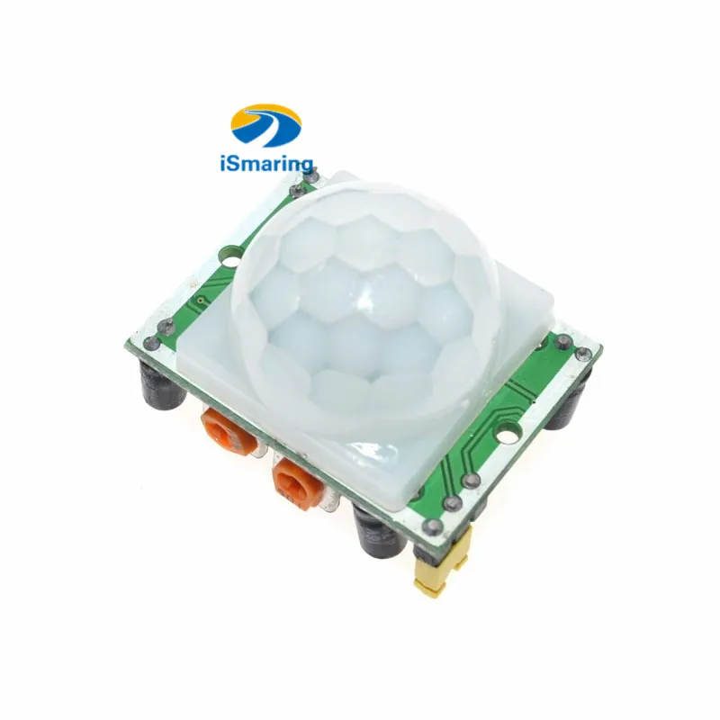Official iSmaring GreenHC-SR501 Adjust Infrared IR Pyroelectric Infrared PIR module Motion Sensor Detector Module
Official iSmaring GreenHC-SR501 Adjust Infrared IR Pyroelectric Infrared PIR module Motion Sensor Detector Module