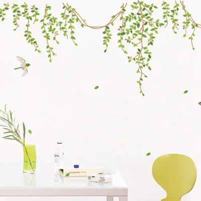 Large 100*180cm Green Tree Home Decal Wall Sticker Birds Living Room Decoration Modern Wall Decor Kids Room 3D Wall Art Mural
Large 100*180cm Green Tree Home Decal Wall Sticker Birds Living Room Decoration Modern Wall Decor Kids Room 3D Wall Art Mural