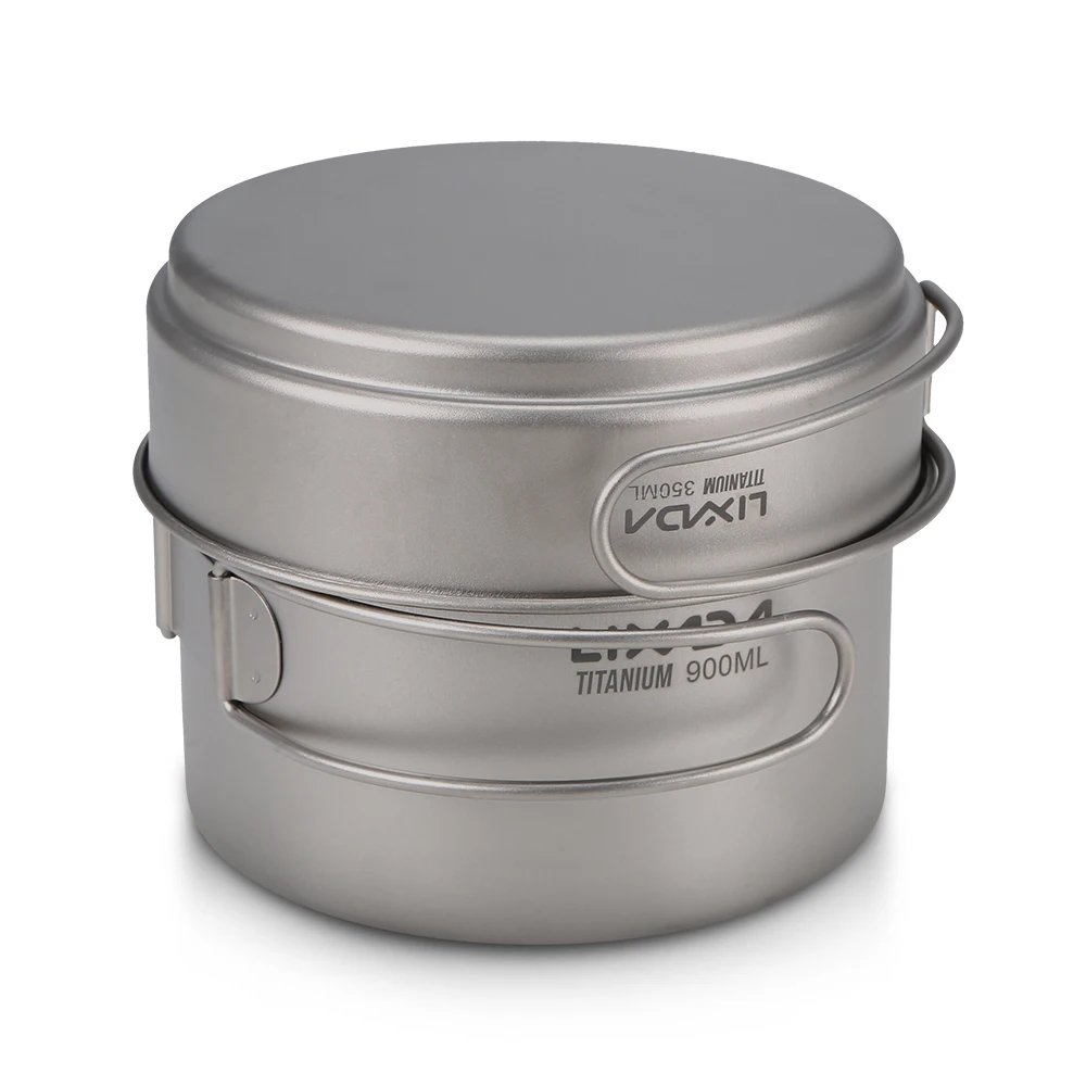 # Lixada Ultralight Titanium Camping Cookware Set Outdoor Tableware Hiking Picnic Backpacking Camping Tableware Pot 350Ml Pan
# Lixada Ultralight Titanium Camping Cookware Set Outdoor Tableware Hiking Picnic Backpacking Camping Tableware Pot 350Ml Pan