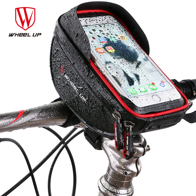 WHEEL UP 6'' Bike Holder Waterproof MTB Road Bike Mount Touch Screen Cell Phone Case Cycling Top Frame Bicycle Support Stand
WHEEL UP 6'' Bike Holder Waterproof MTB Road Bike Mount Touch Screen Cell Phone Case Cycling Top Frame Bicycle Support Stand