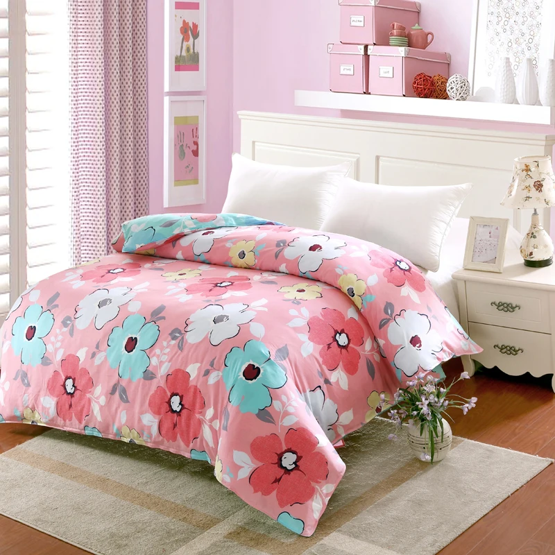 1pc King queen full twin Duvet cover 100% cotton quilt cover pink grey flower cover for duvet tom and jerry Bedding home textile
1pc King queen full twin Duvet cover 100% cotton quilt cover pink grey flower cover for duvet tom and jerry Bedding home textile