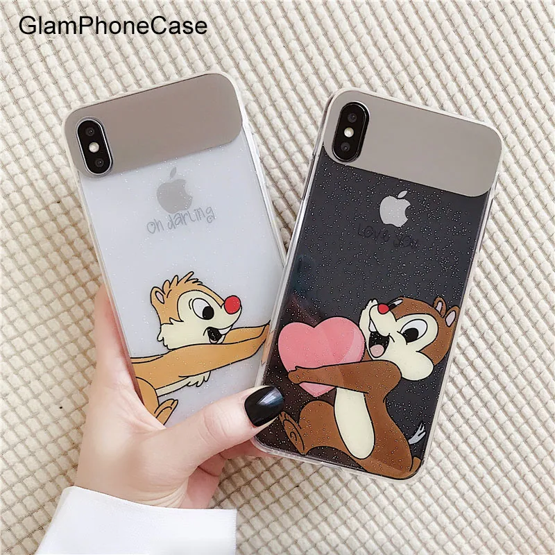 GlamPhoneCase Couple Chipmunk Mirror Phone Case For iPhone X 7 7Plus 6 / 6S Plus 8 8Plus Soft Case
GlamPhoneCase Couple Chipmunk Mirror Phone Case For iPhone X 7 7Plus 6 / 6S Plus 8 8Plus Soft Case