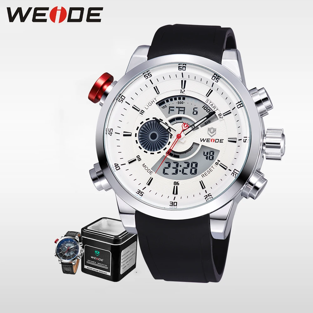 Weide Casual Genuine men watches 2017 luxury brand steampunk role luxury watch men watch sport digital watches Original clock
Weide Casual Genuine men watches 2017 luxury brand steampunk role luxury watch men watch sport digital watches Original clock