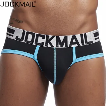 JOCKMAIL Sexy Men Underwear Cotton Breathable Men Briefs solid patchwork Gay Male Panties Underpants mens string bikini briefs
JOCKMAIL Sexy Men Underwear Cotton Breathable Men Briefs solid patchwork Gay Male Panties Underpants mens string bikini briefs