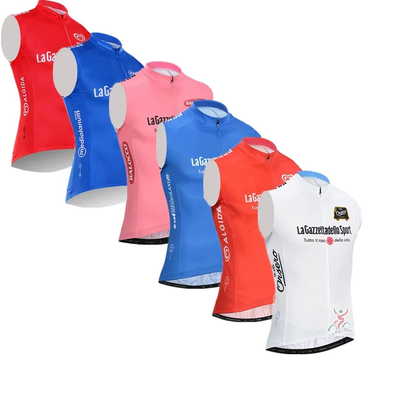 2019 Tour de italy summer Racing Bike Clothing Pro team cycling jersey sleeveless Breathable cycling clothing Ropa Ciclismo A10
2019 Tour de italy summer Racing Bike Clothing Pro team cycling jersey sleeveless Breathable cycling clothing Ropa Ciclismo A10