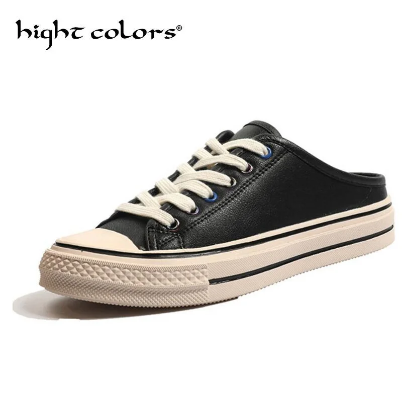 New Korean casual wild flat lazy shoes half slippers women Muller shoes female luxury shoes woman designers
New Korean casual wild flat lazy shoes half slippers women Muller shoes female luxury shoes woman designers