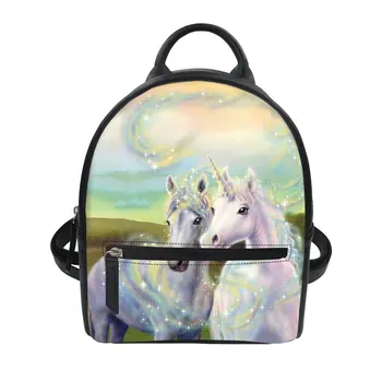 Women PU Leather Backpack Unicorn Cartoon Pattern Print Small Rucksack Collage Daily Daypack Teenager Girls Shopping School Bags
Women PU Leather Backpack Unicorn Cartoon Pattern Print Small Rucksack Collage Daily Daypack Teenager Girls Shopping School Bags