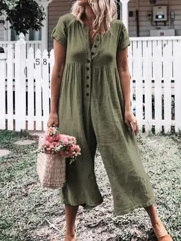 summer of 2019, the new women's wear jumpsuit, seven-cent trousers, pure-color jumpsuit, sexy leisure, loose fashion jumpsuit, V
summer of 2019, the new women's wear jumpsuit, seven-cent trousers, pure-color jumpsuit, sexy leisure, loose fashion jumpsuit, V